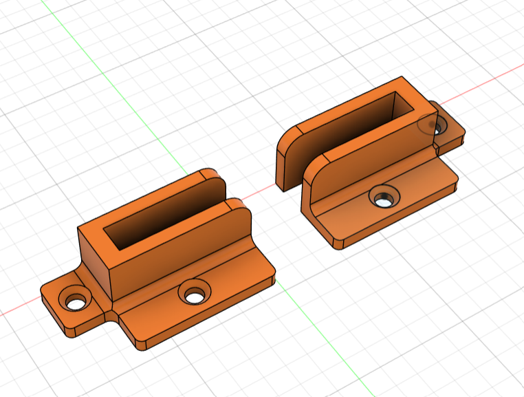 Ortur LM2 locating brackets