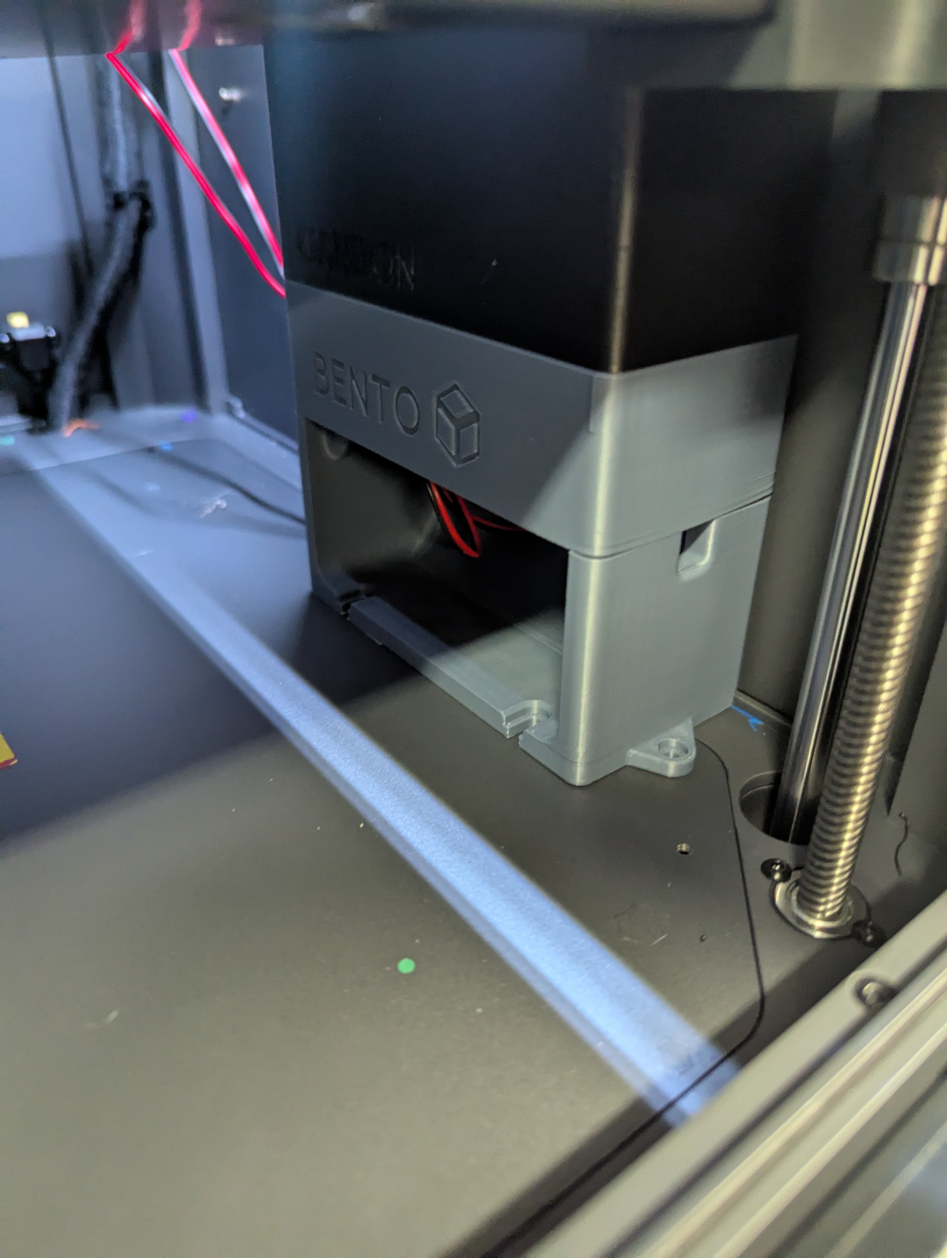 BentoBox base w/magnets and magnetic wire guide for Elegoo Centauri Carbon