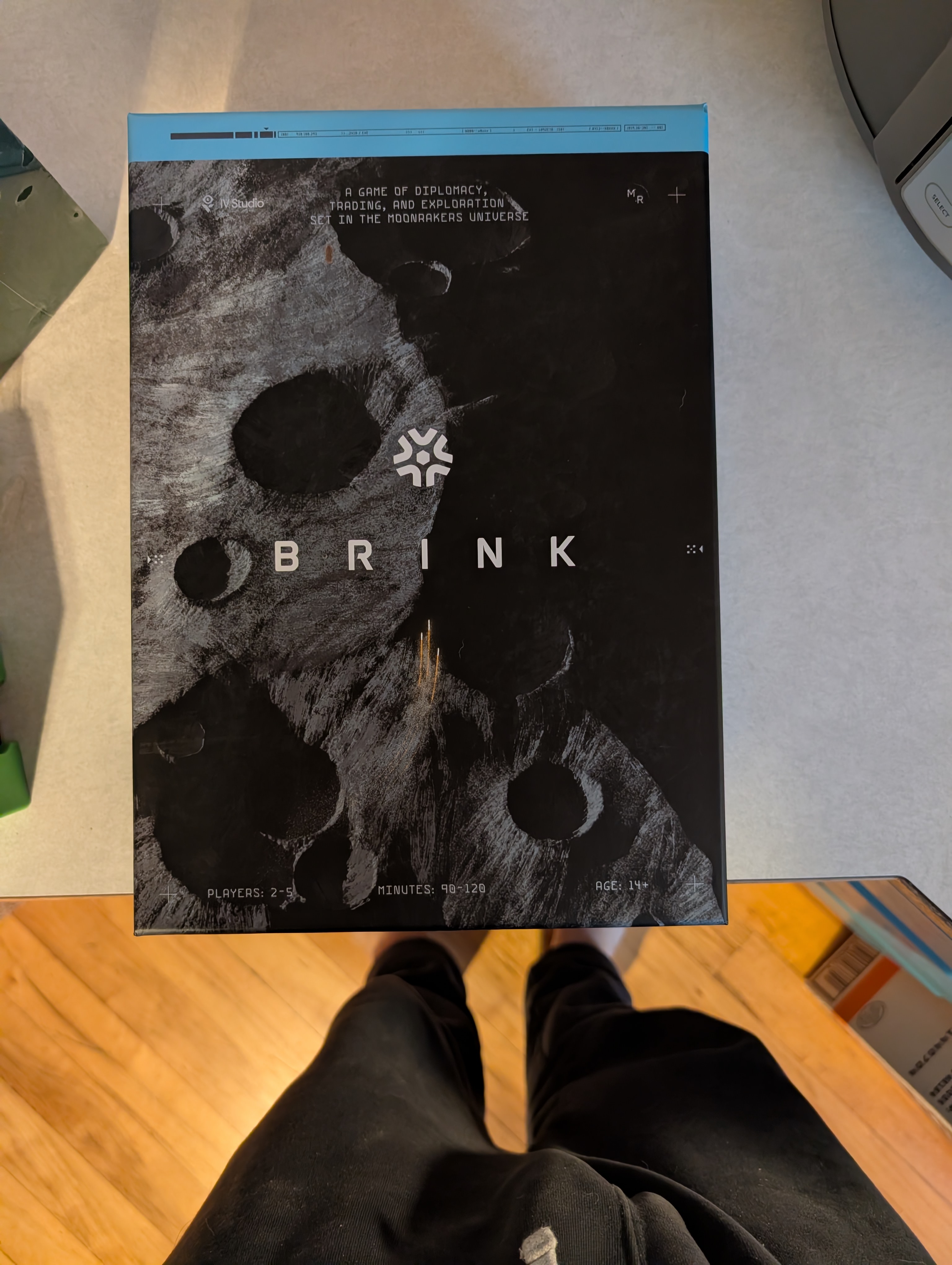 Brink board game insert