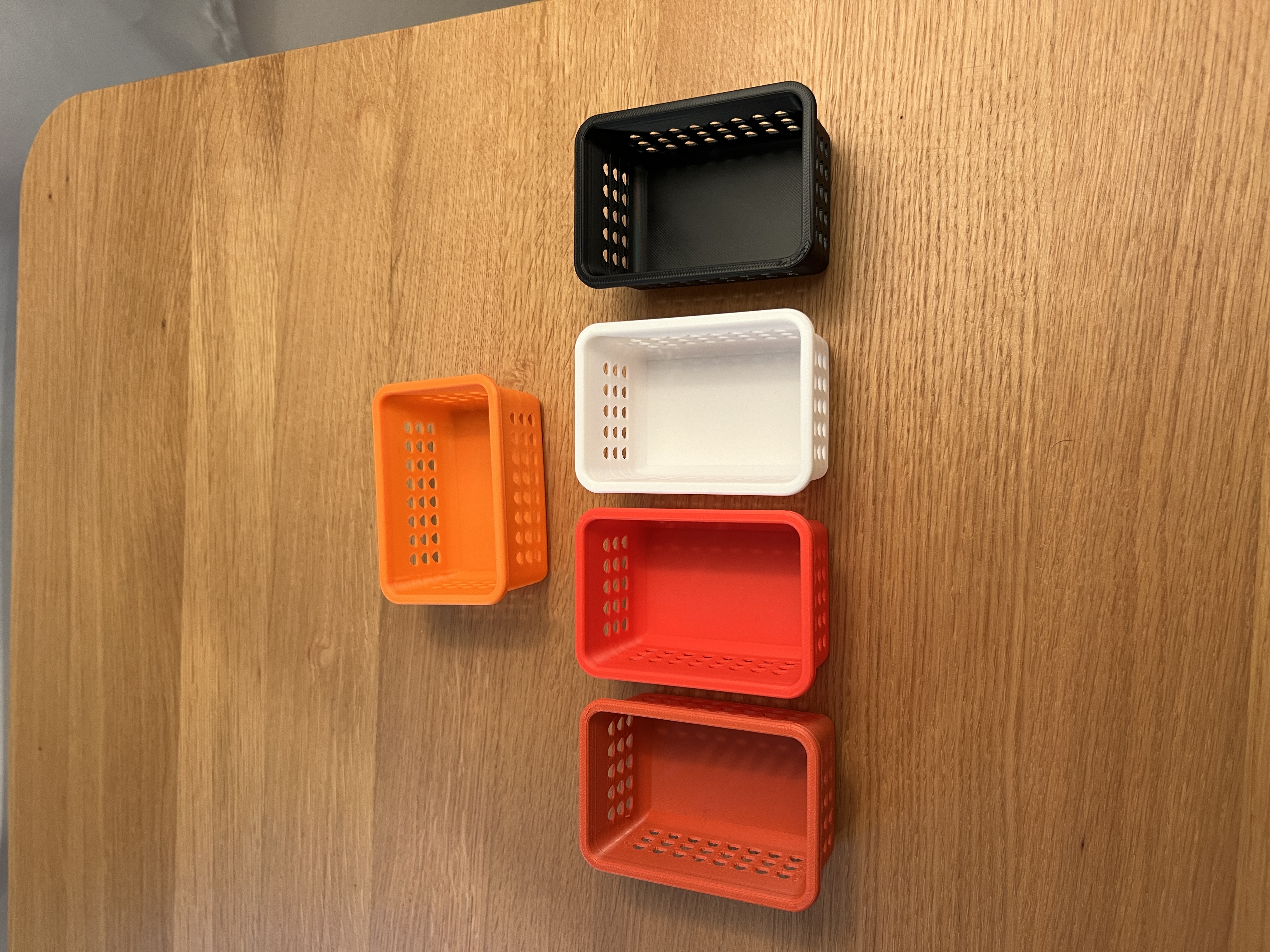 Miniatura 5 do modelo 3D Stackable Laudry Basket Storage Box