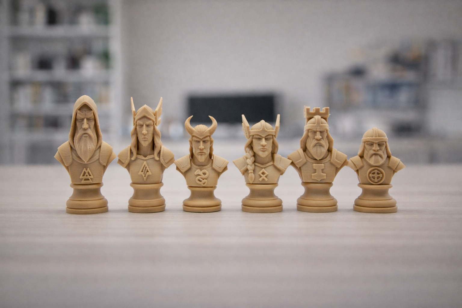 Norse Gods Chess Set