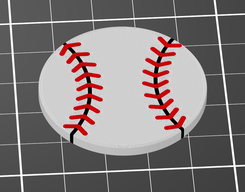 Maker Chip Blank Baseball