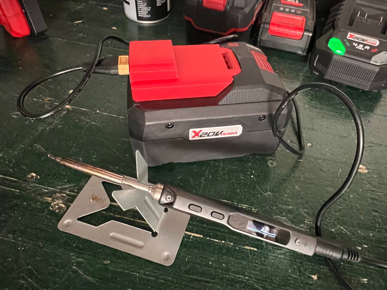 Parkside battery XT60 adapter