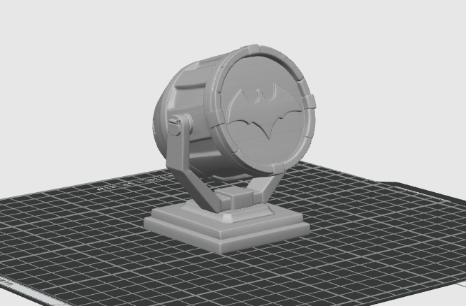 Miniatura 2 do modelo 3D Batsignal
