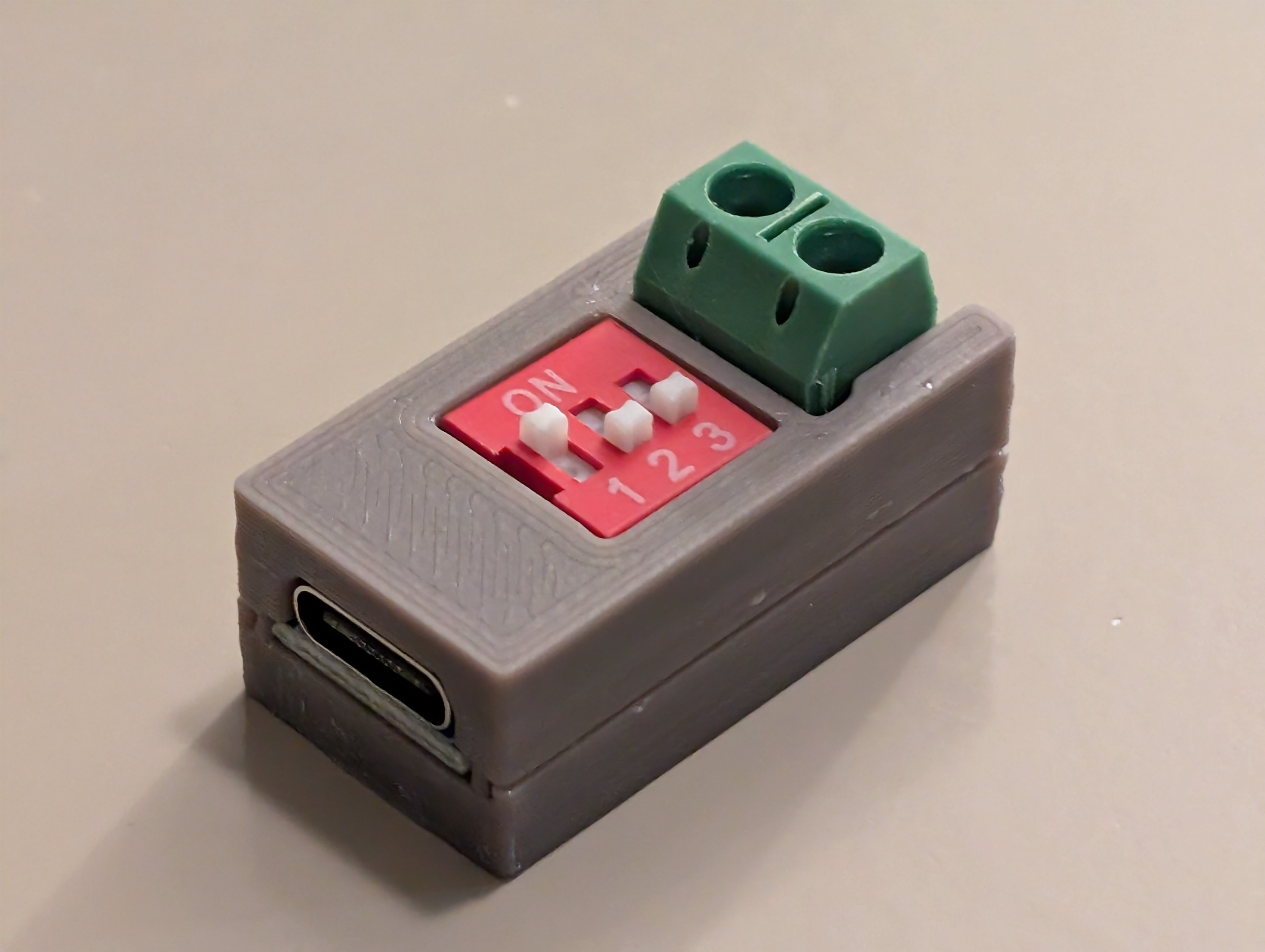 USB C PD Trigger Board Enclosure - fixed tolerances