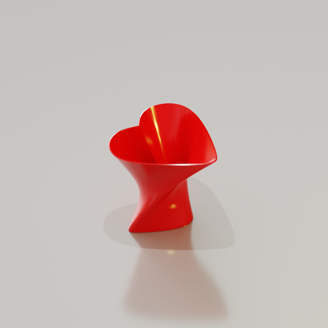 Heart Vase Cute