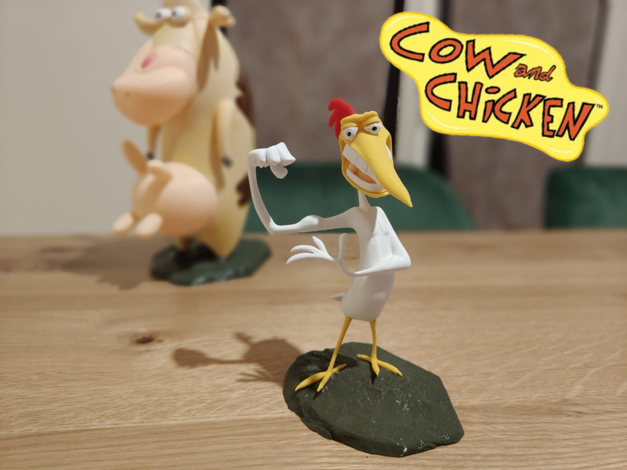 Chicken – Cow and Chicken Multicolor Model