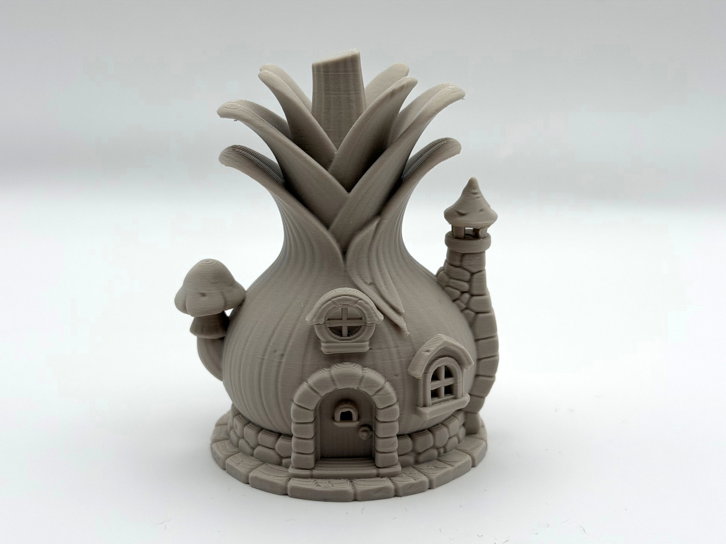 Leek Fairy House