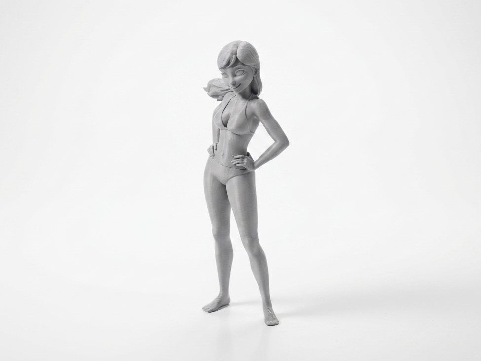 Anna Frozen Figurine Cartoons Animation 3D Printable