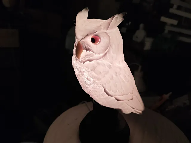 nice owl bedside lamp