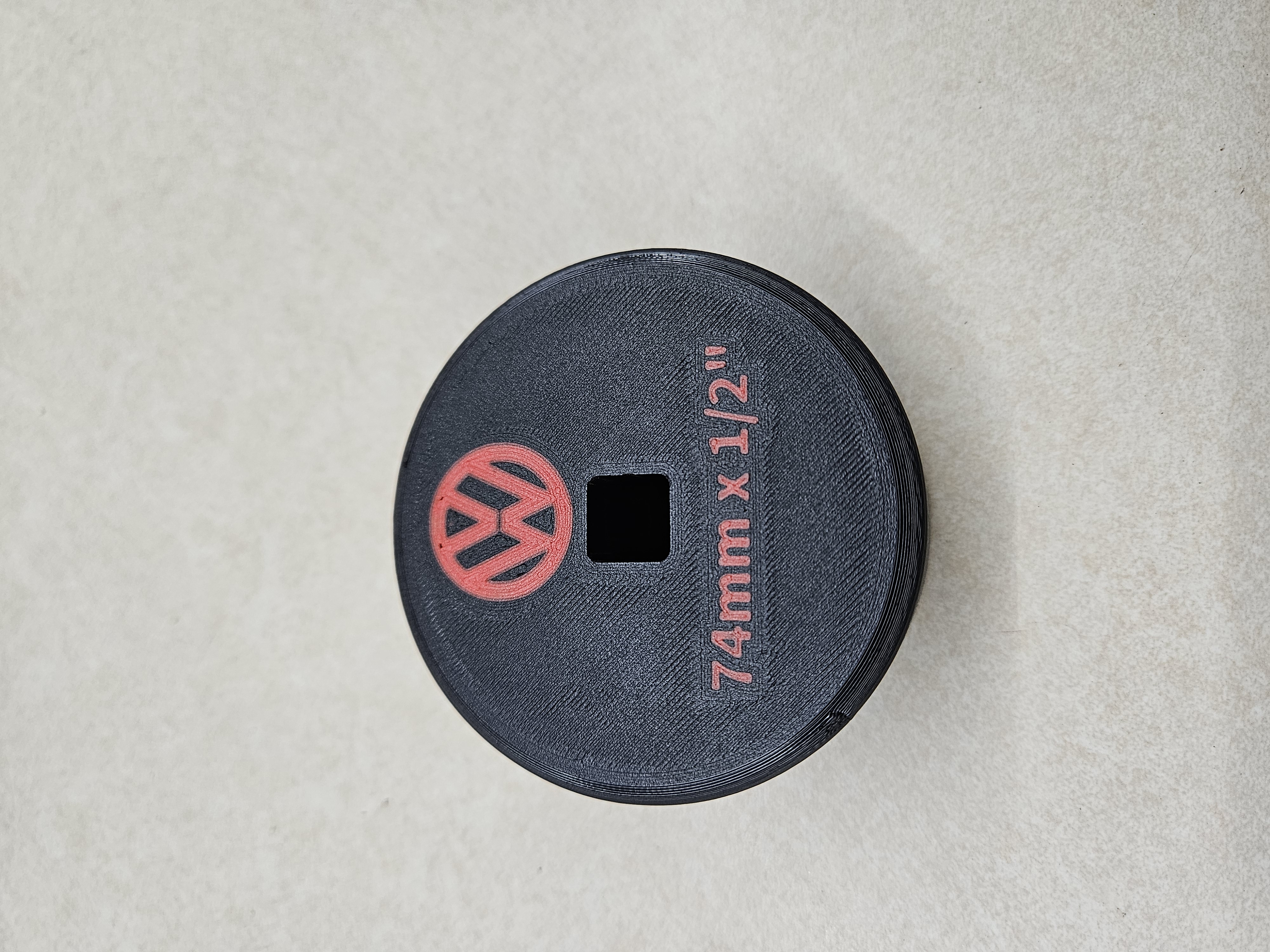 VW 74mm Oil Cap Socket