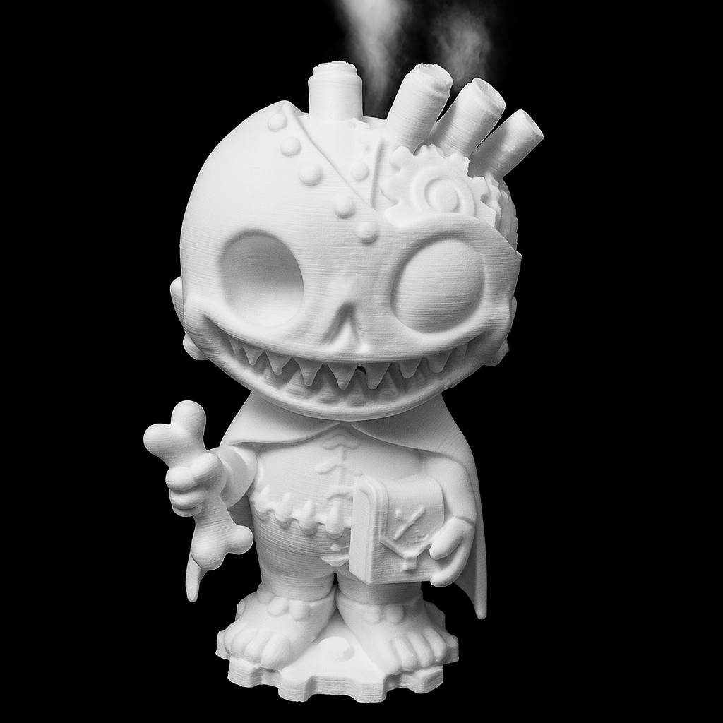 Graveborn Gear-Head – Steampunk-Cute Creepy Voodoo Tech Goblin