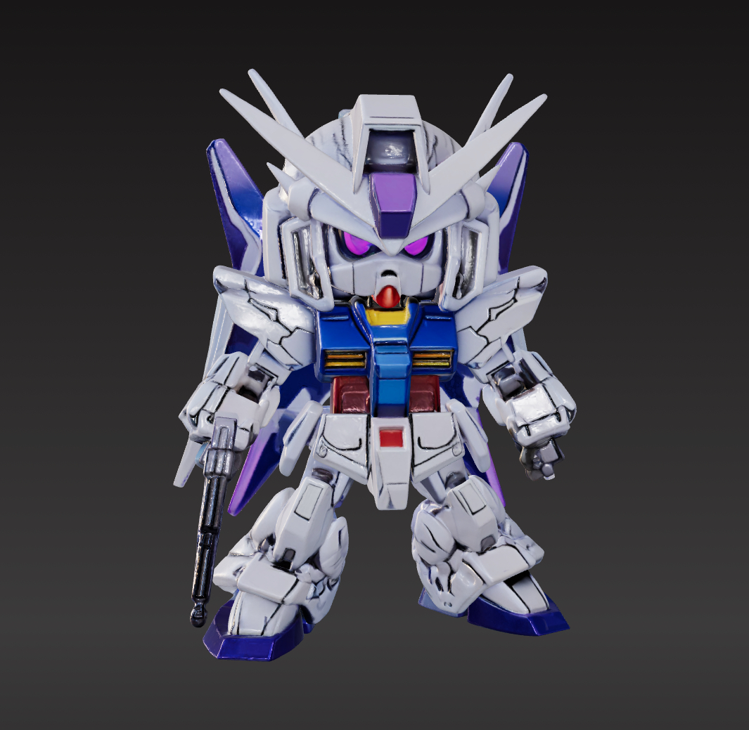 Sd Gundam chibi mecha
