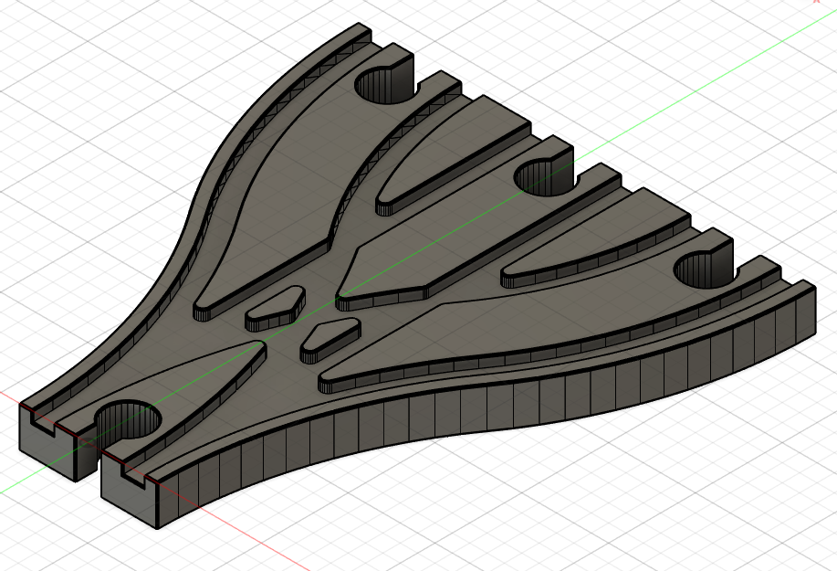 Brio Compatible Standard female Switch Track