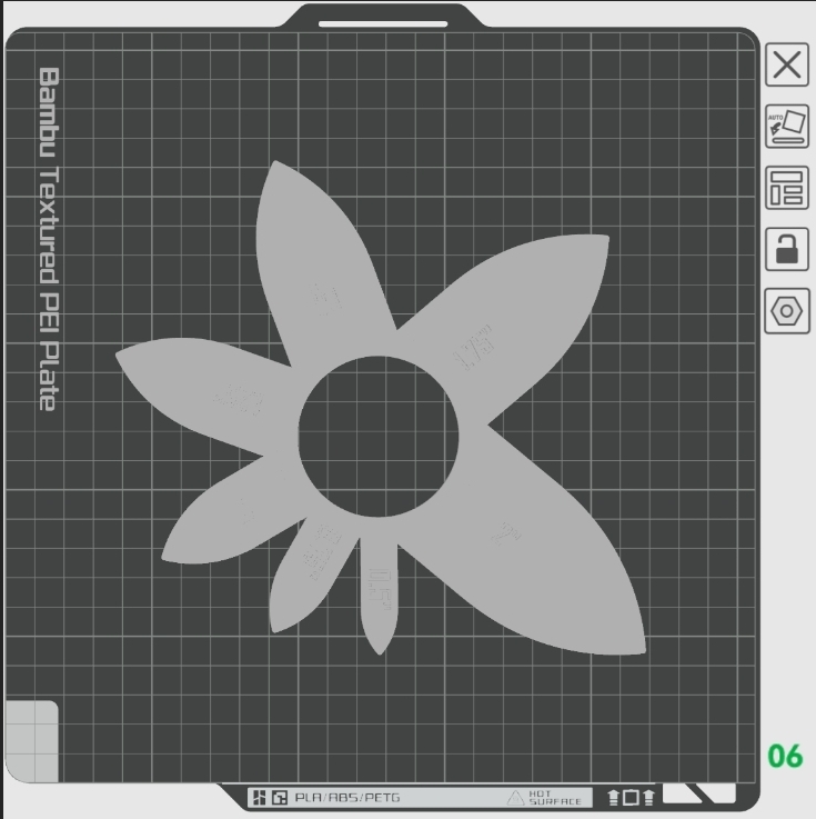 Belt end point templates 3D model