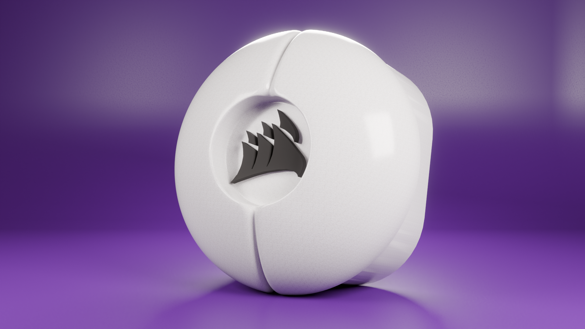 Corsair Space-age style, Pump cap for Titan AIO
