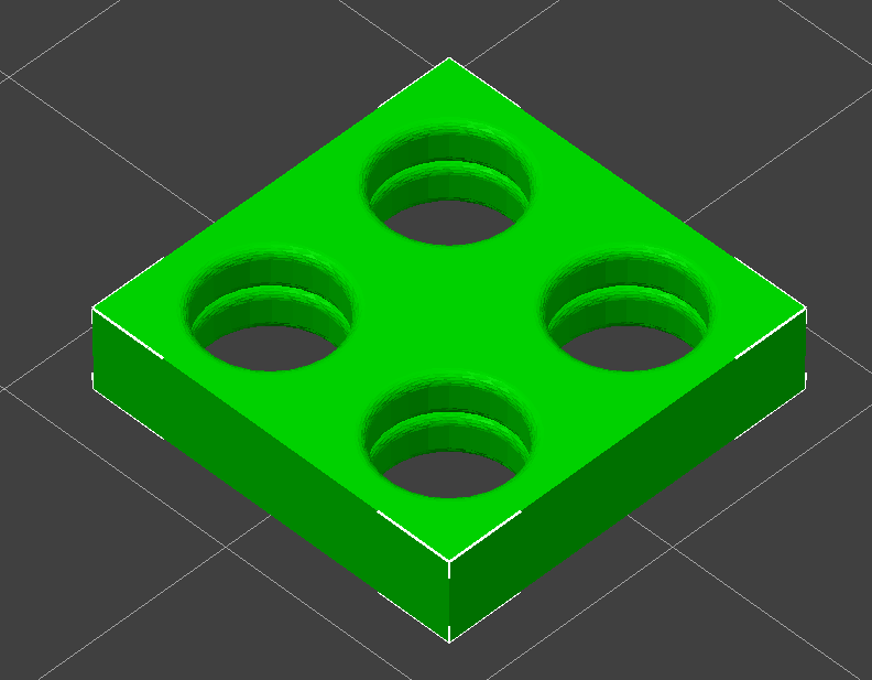 LEGO Upside down slim connector