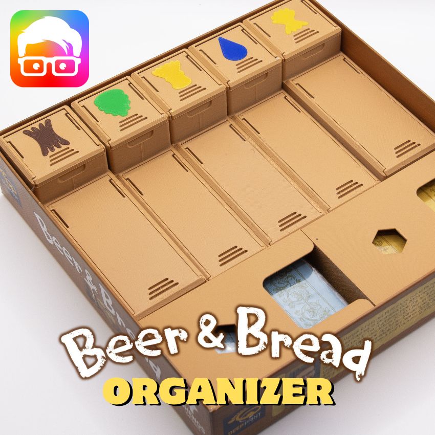 Beer & Bread INSERTS / ORGANIZER BY AMMEDIA3D