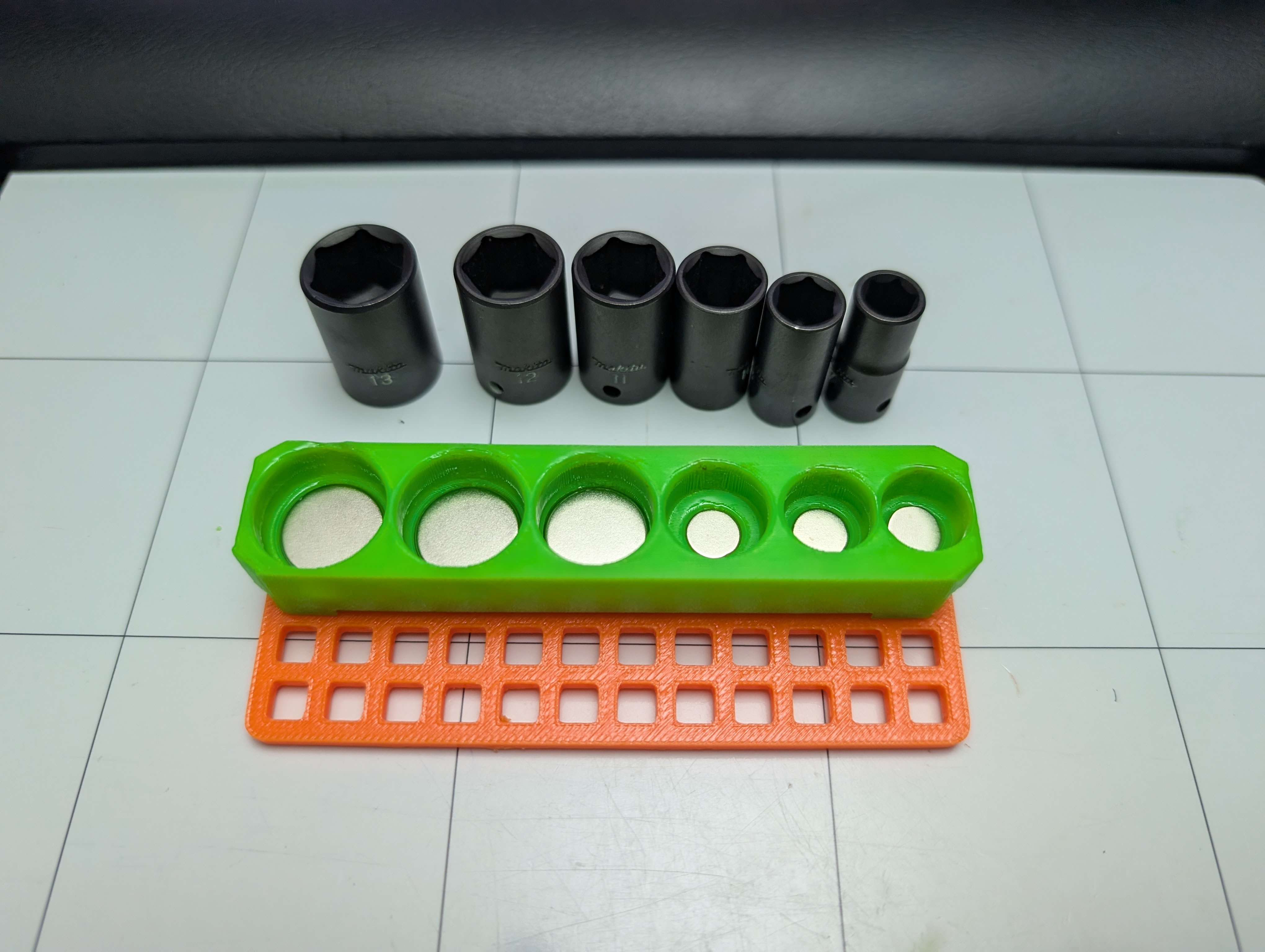Miniatura 2 do modelo 3D Socket rail for Mod-Grid