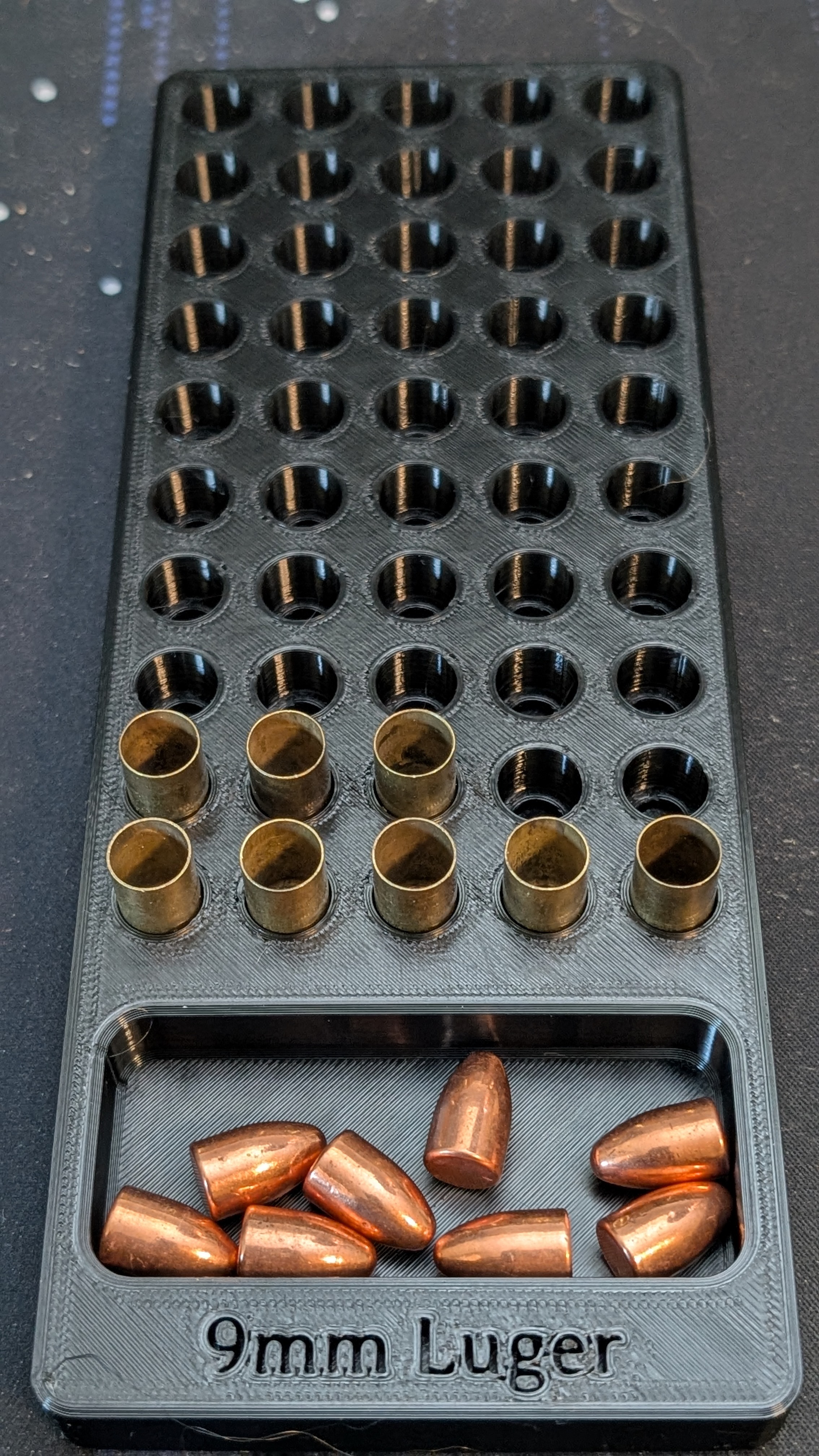 9mm Luger Reloading Block