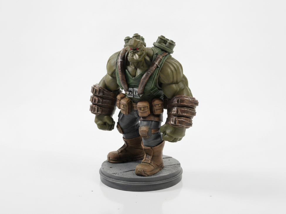 Hulk Bane Armored Figurine Marvel 3D Printable
