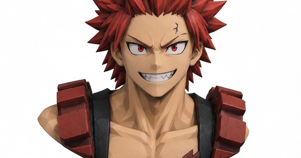Eijiro Kirishima / Red Riot Bust | My Hero Academia Fan Art by Dark ...