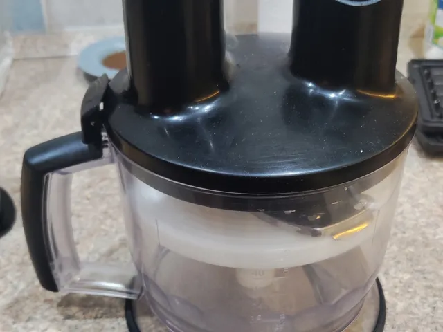 Bowl bottom ring for Braun Multiquik attachment