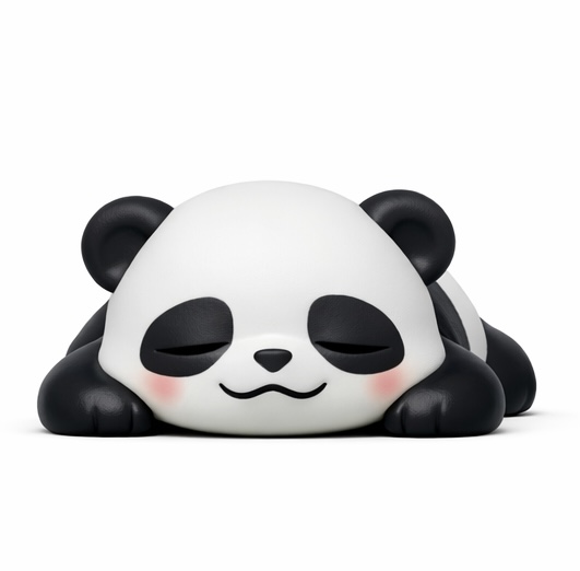 Sleeping panda