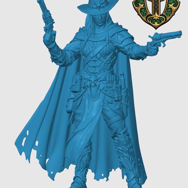 Drow Gunslinger by Kamikaze Designs | Download free STL model ...