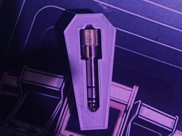 1/4 to 1/8 inch TRS Headphone Adapter Case