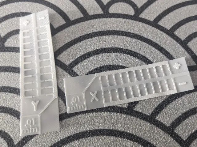 0.01mm Nozzle Offset XY calibration