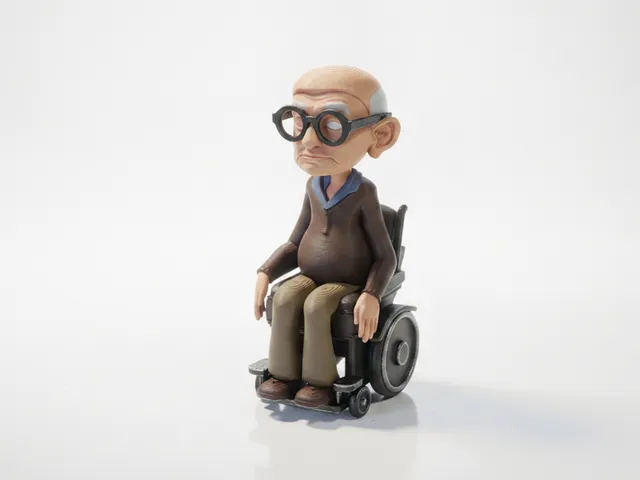 Stephen Hawking Figurine Historical Figure 3D Printable