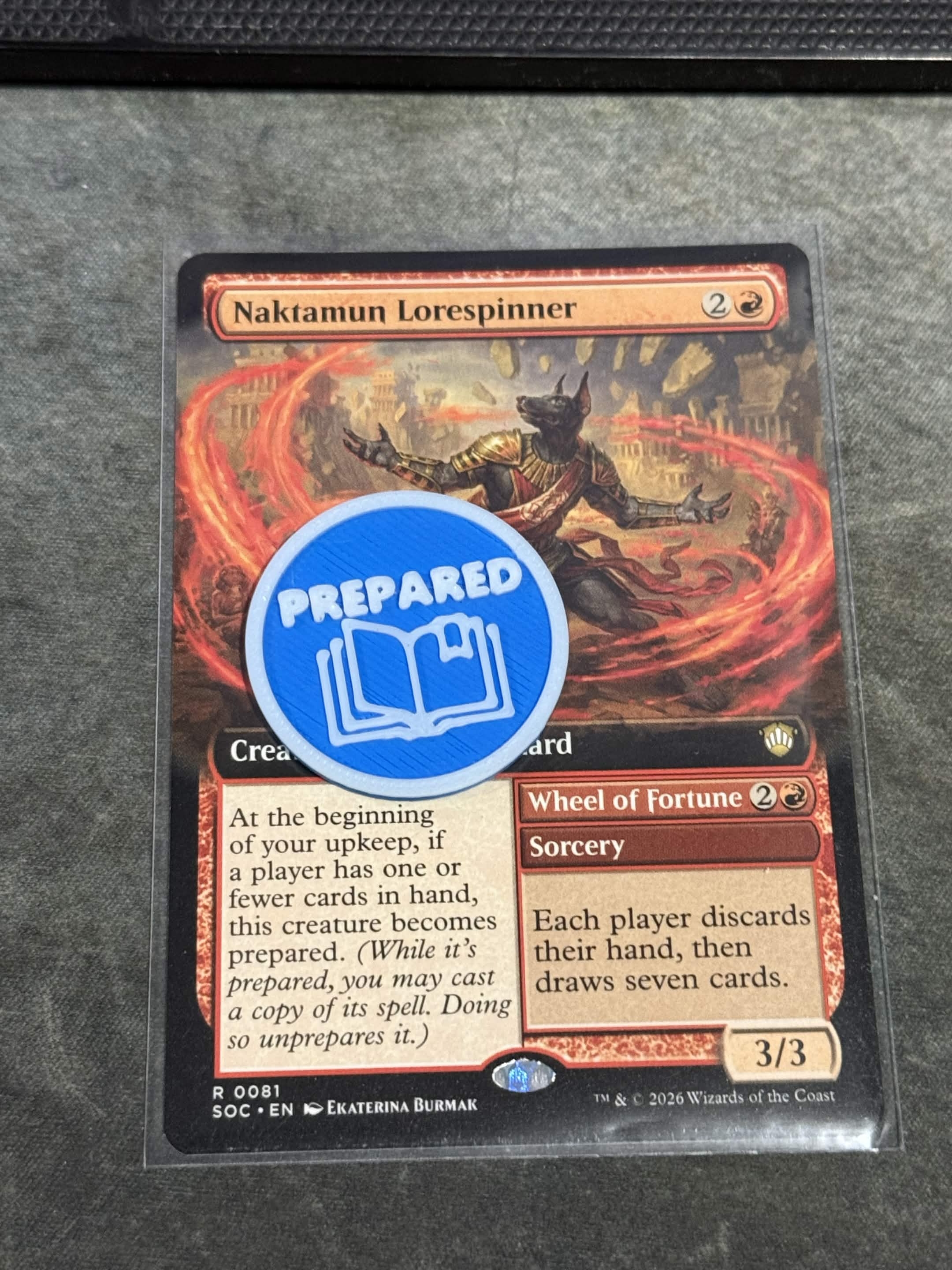 MTG  Prepared token
