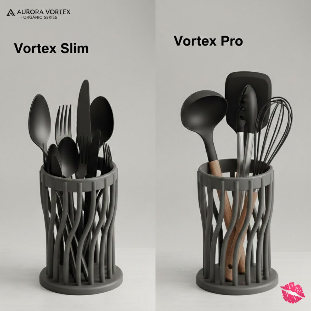 PORTA CUCHARONES, CUCHARAS // Vortex Pro - Vortex Slim - Coleccion Aurora