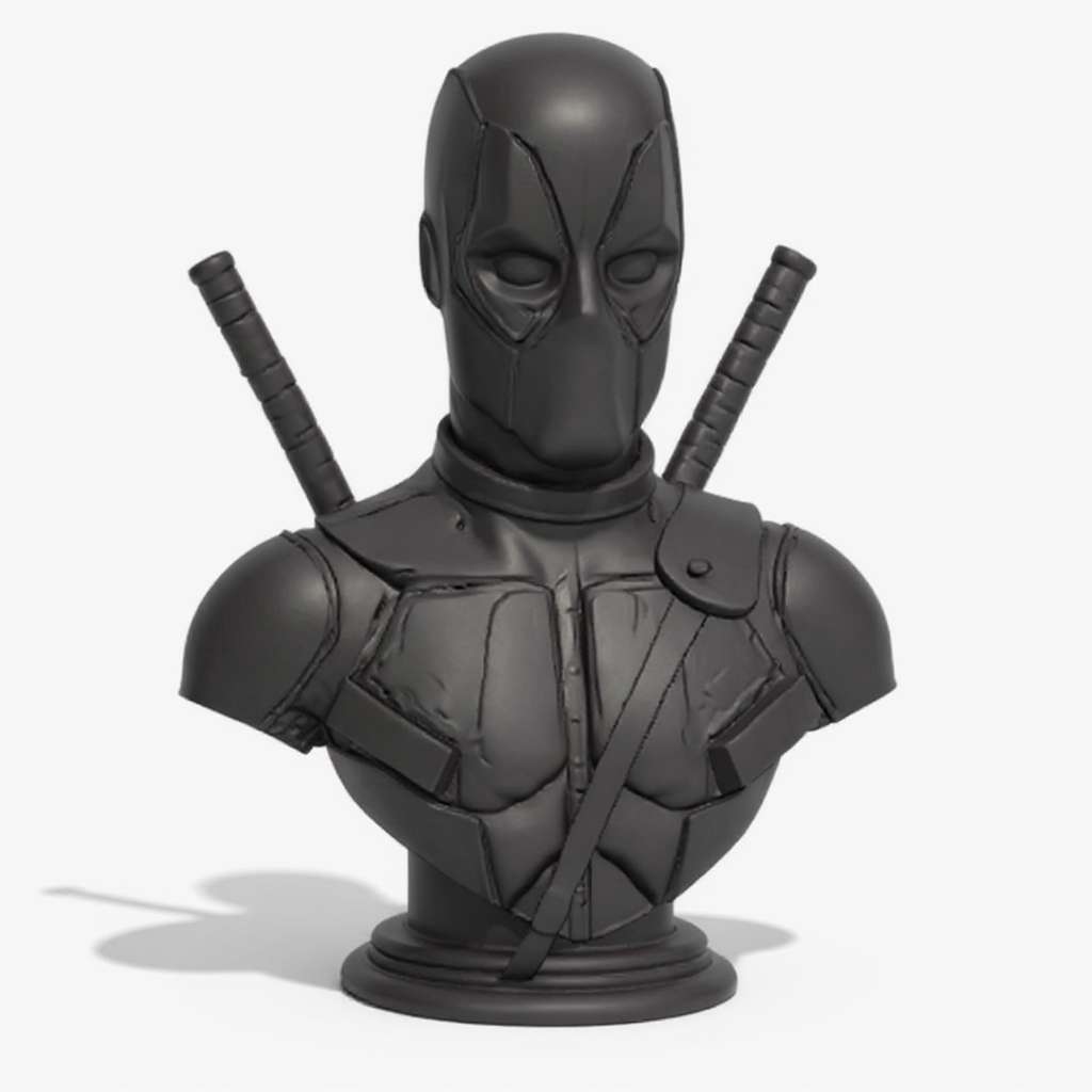 Realistic Deadpool bust