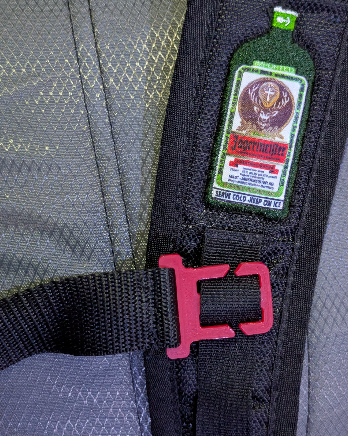 Chest Strap Clip - Horizontal to vertical Strap Adapter