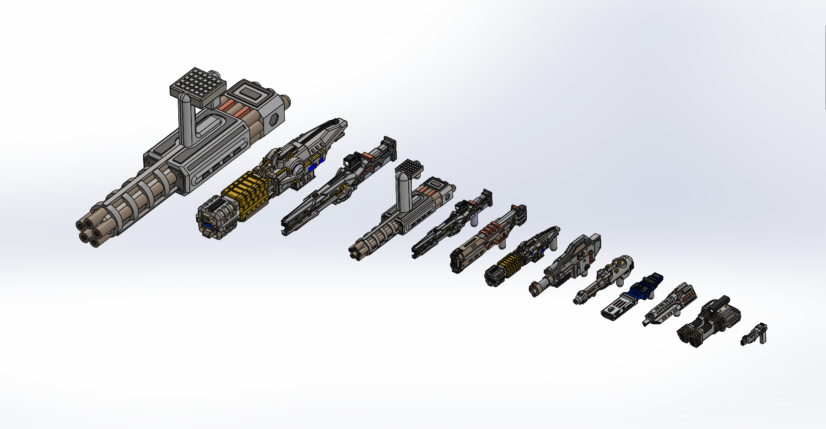 Blasters Transformers Scale, Some Multiple Scales, 5mm handles +