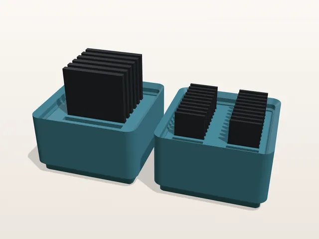 Gridfinity SD, microSD & USB Holder Bins + Baseplate