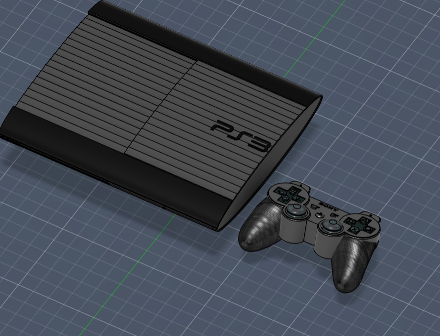 PS3 and controller