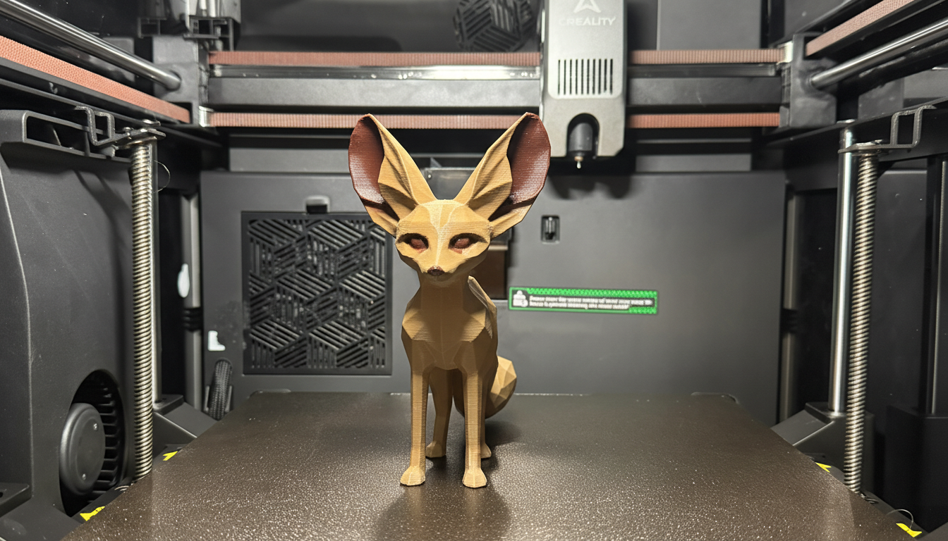Low Poly Fennec Fox