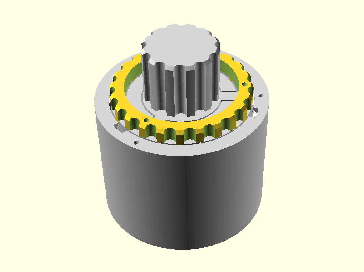 Turning ring for Print-in-Place Twisty Puzzle Box