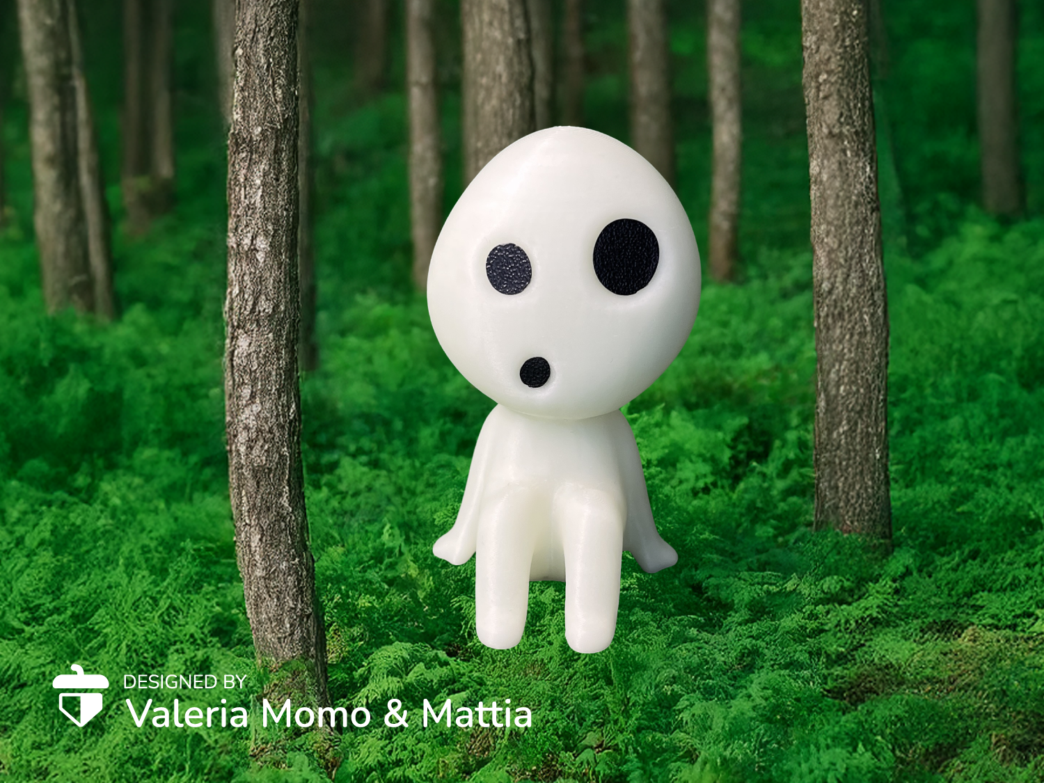 Kodama (#5), Princess Mononoke, Miyazaki, FanArt, Ghibli