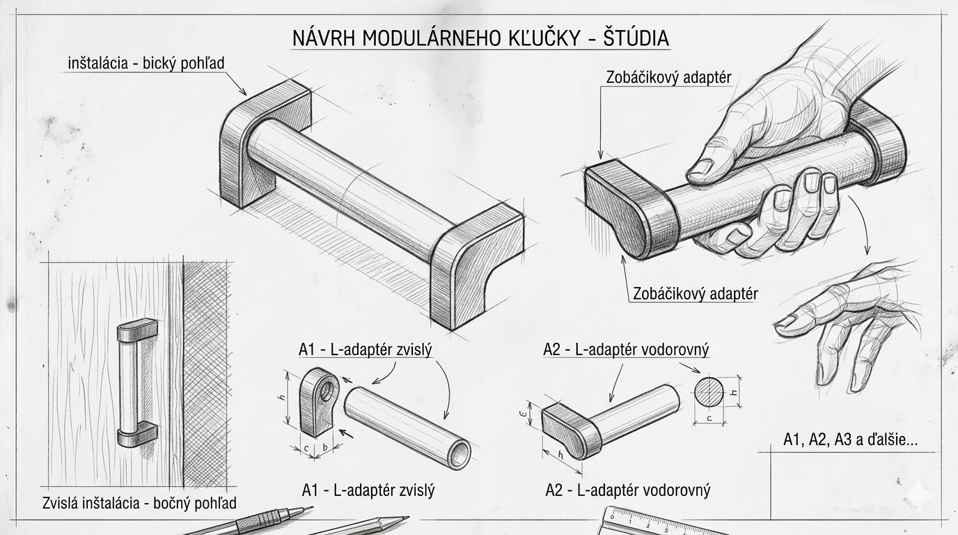 DIY Universal Handle - 3D Print & PVC Pipe Hybrid