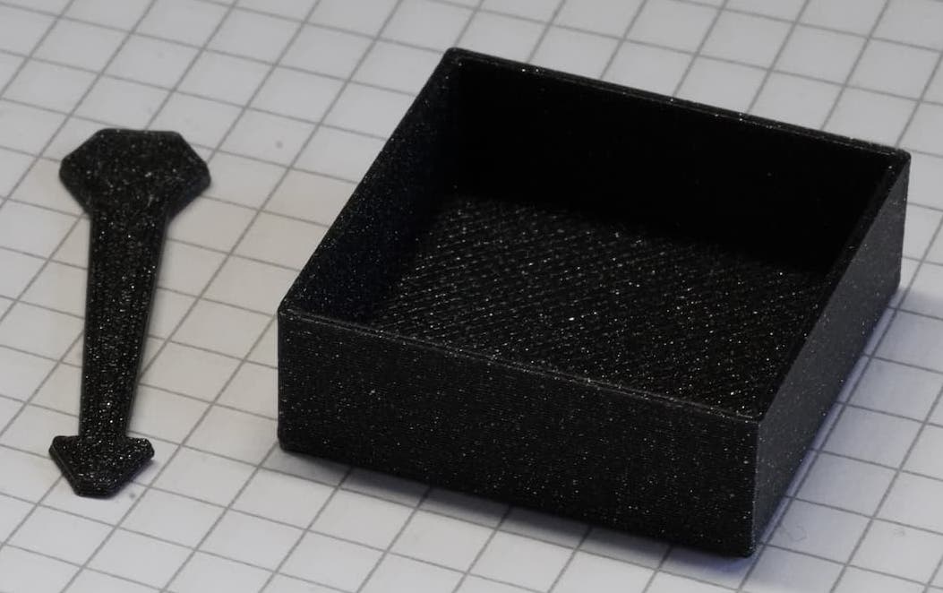 Two-component adhesive/glue mixing cup & spatula — thumbnail 2
