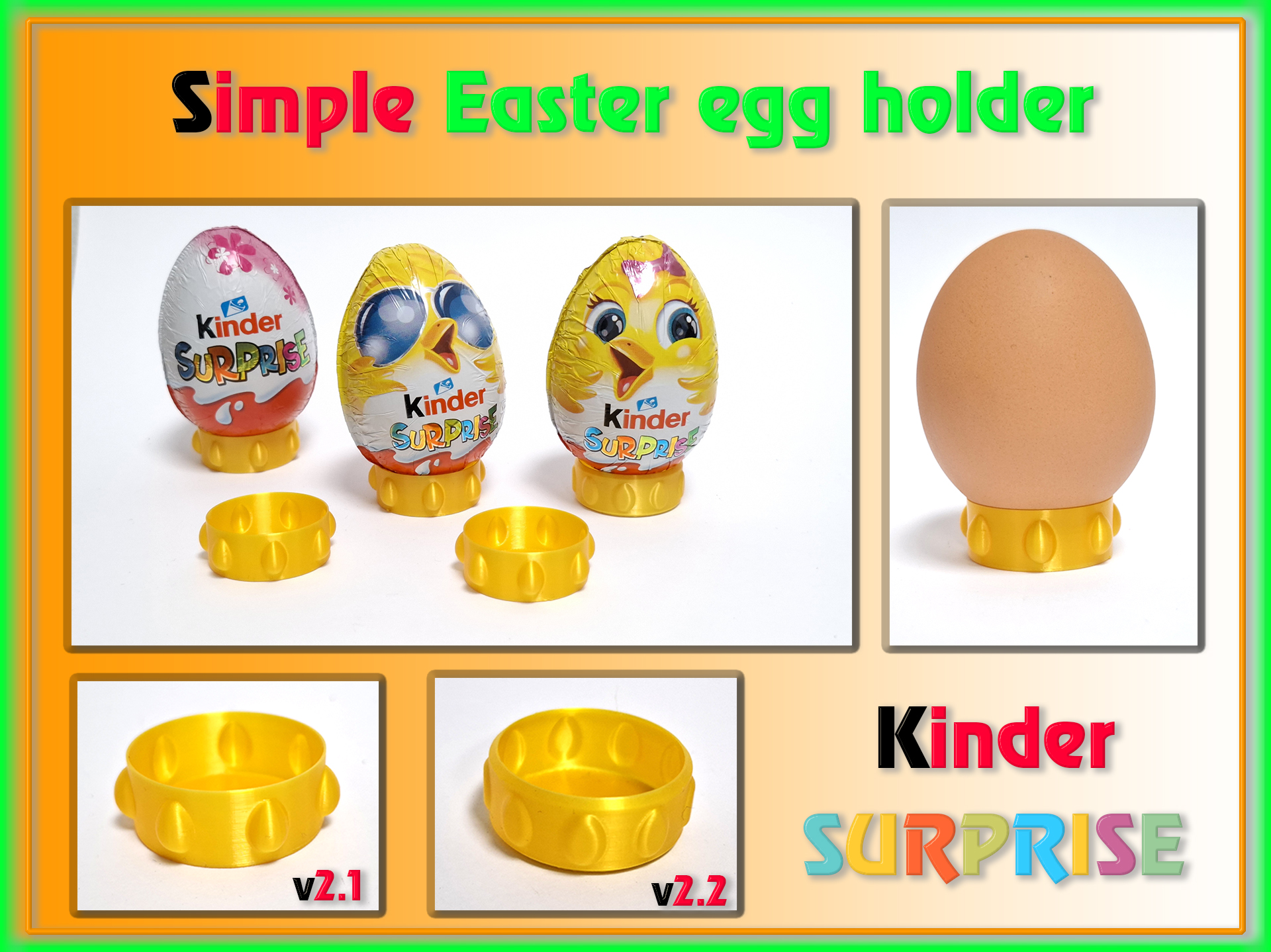 Simple easter egg holder_v2