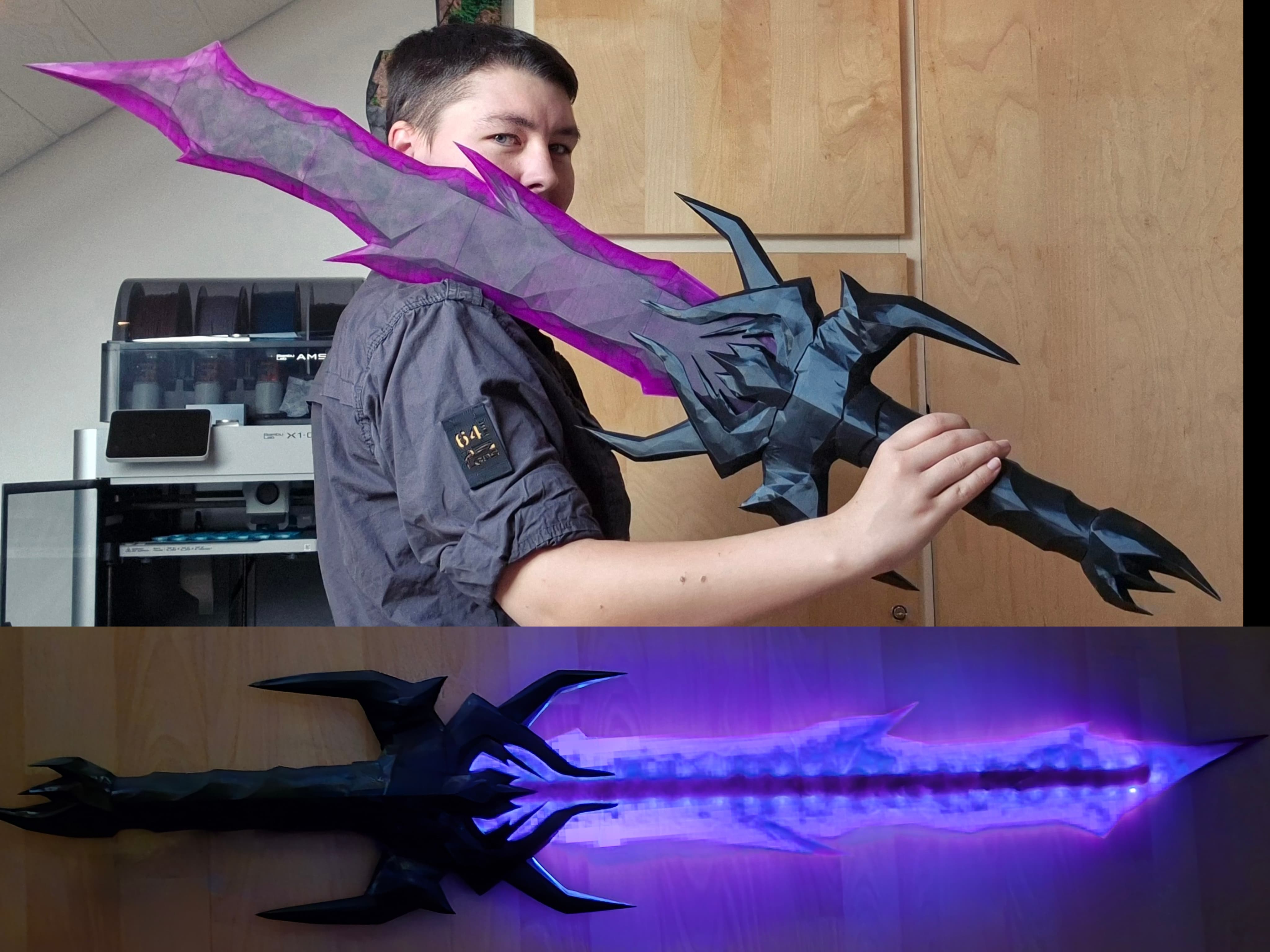 Dark Star Saber - LED Version (Transformers Prime)