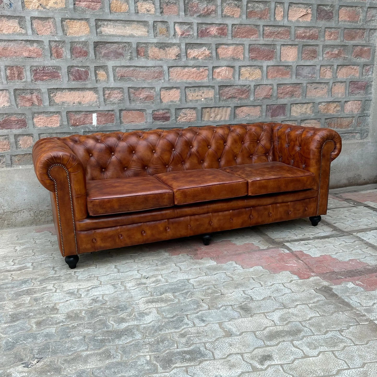 Laramie Chesterfield Sofa 3D model