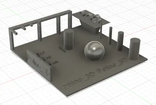 Ultimate 3D Printer Calibration Test - All In One