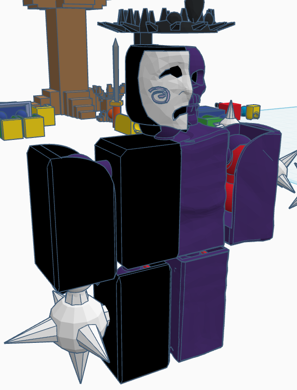 Articulated Old Noli from Forsaken (Roblox Figure)