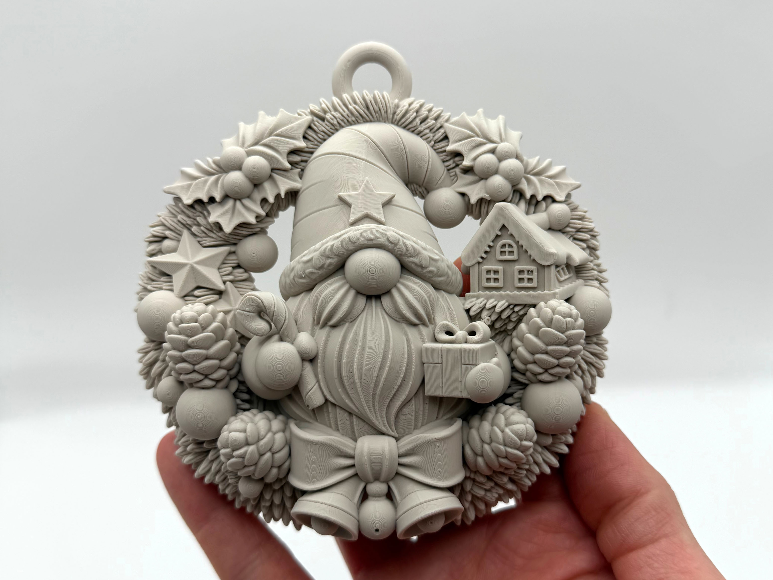 Christmas Gnome Wreath
